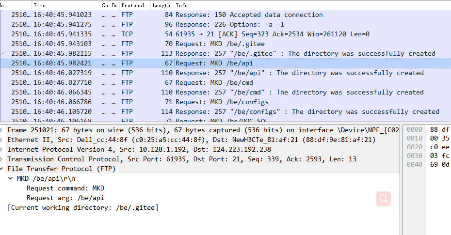 ftp FTP FTP status codes papering