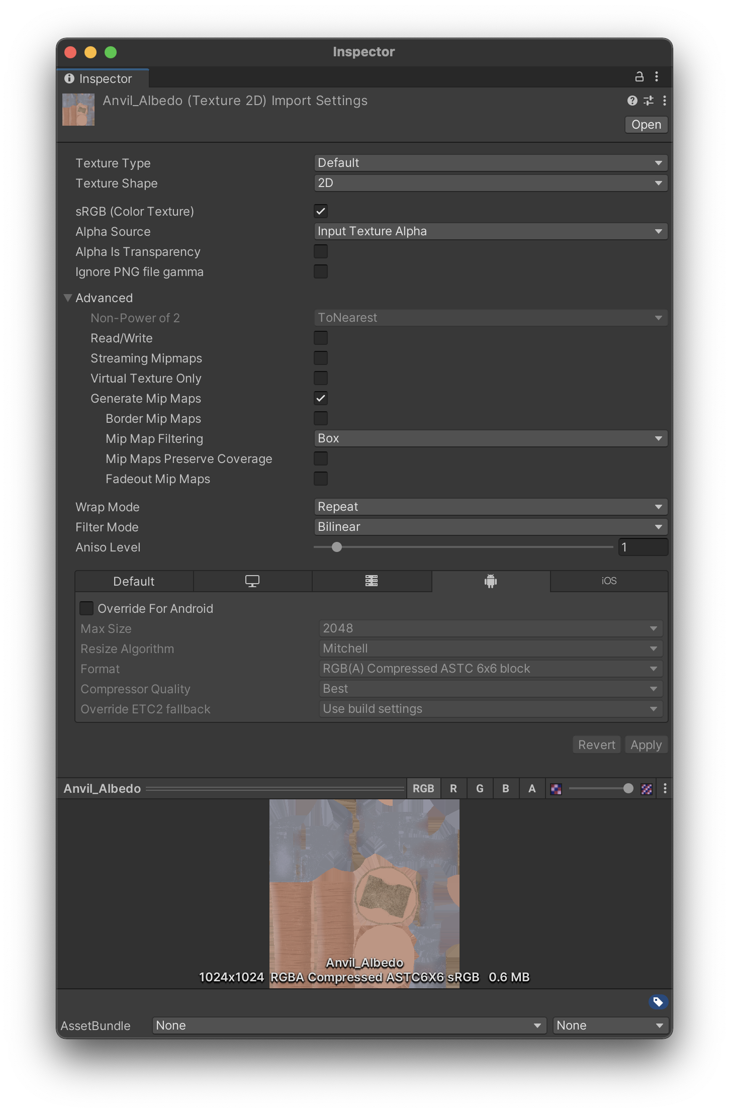 （四）Unity性能优化-Texture导入设置检查与优化 - ZERO_BEYOND - 博客园