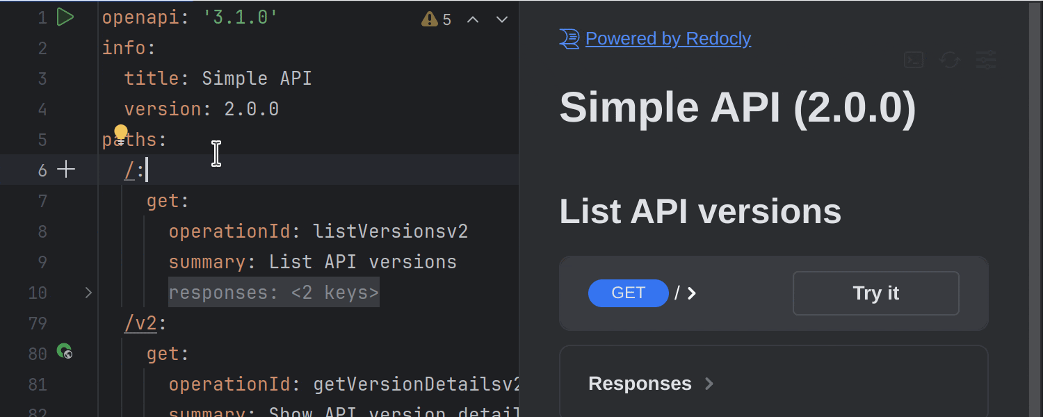 OpenAPI 规范 3.1 和 Swagger UI 5.0 的预览