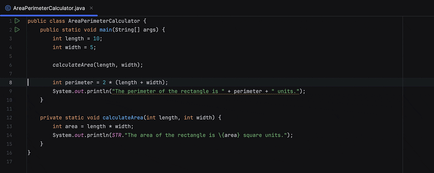 带有编辑操作的浮动工具栏