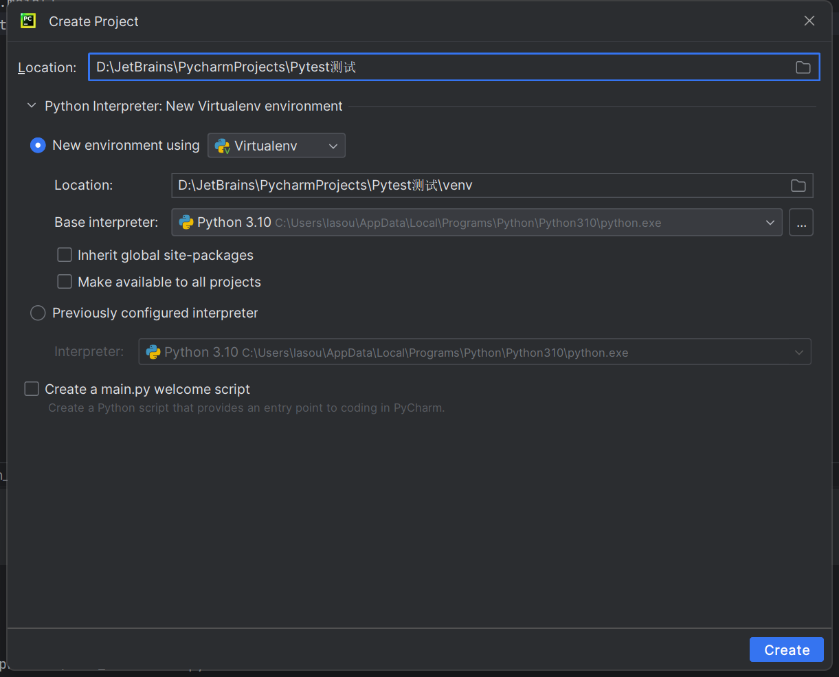  pip pycharm vorn 