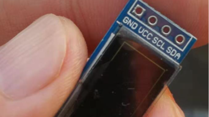 【雕爷学编程】Arduino动手做（136）---0.91寸OLED液晶屏模块