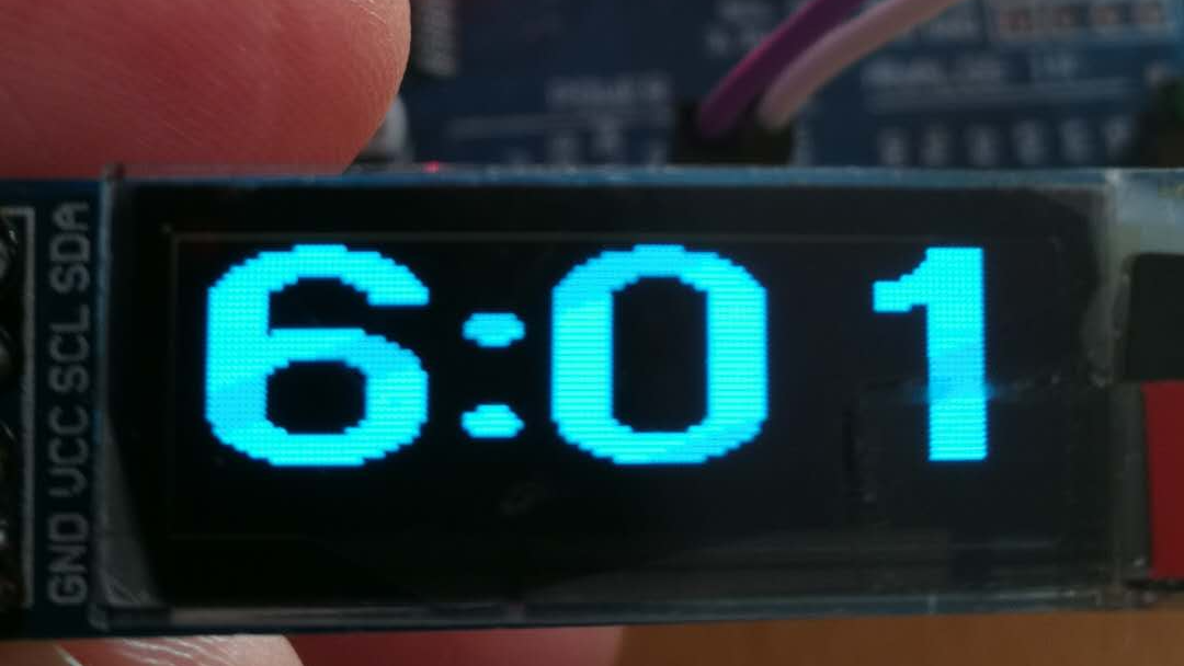 【雕爷学编程】Arduino动手做（136）---0.91寸OLED液晶屏模块2