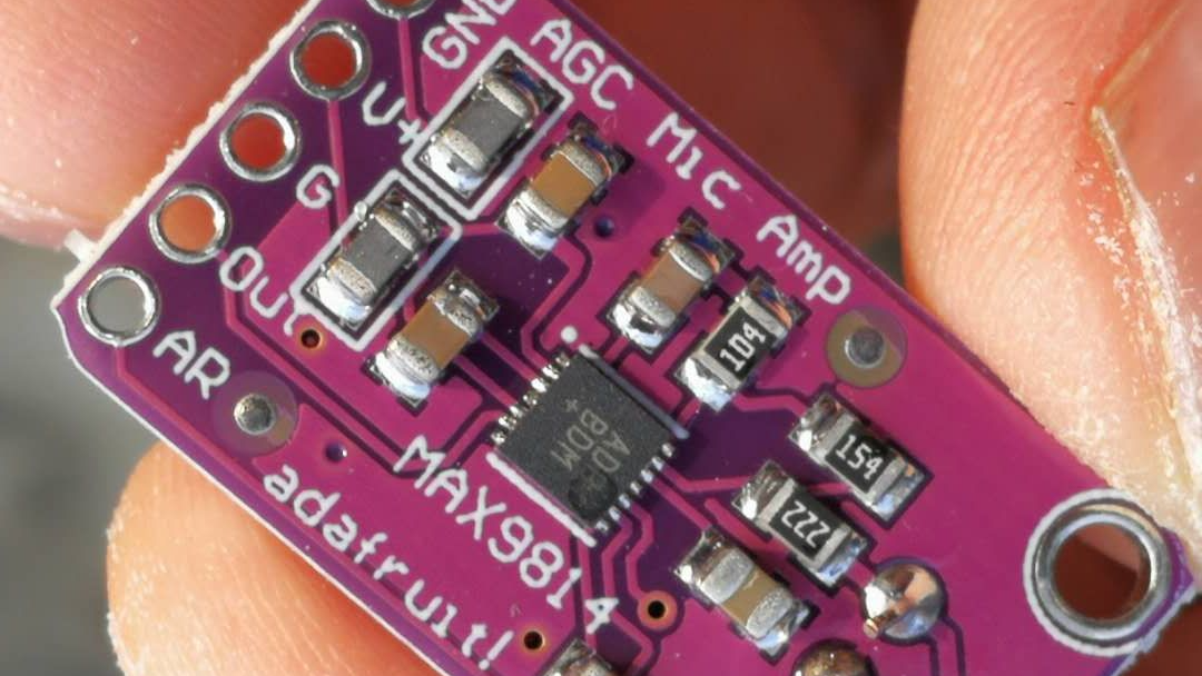 【雕爷学编程】Arduino动手做（149）---MAX9814咪头传感器模块4