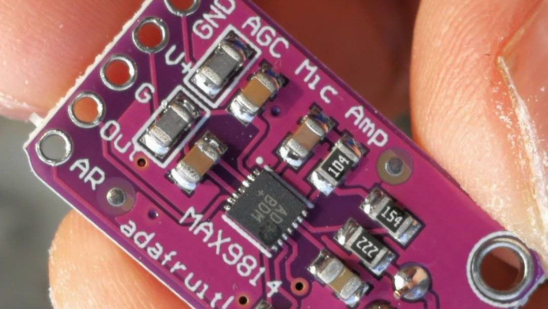【雕爷学编程】Arduino动手做（149）---MAX9814咪头传感器模块6