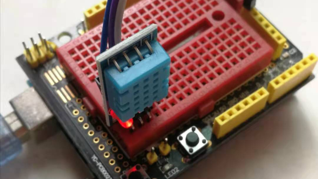 【雕爷学编程】Arduino动手做（55）--DHT11温湿度传感器模块3