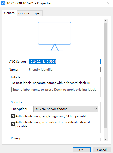 通过VNC 链接Ubuntu 远程桌面