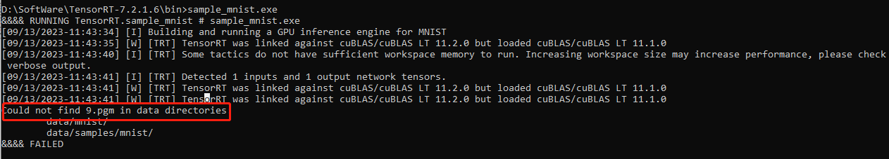 tensorrtMnistError