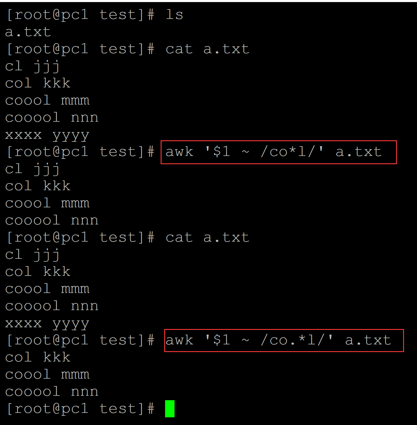 linux 中正则表达式？、+、*、及.*的区别- 小鲨鱼2018 - 博客园