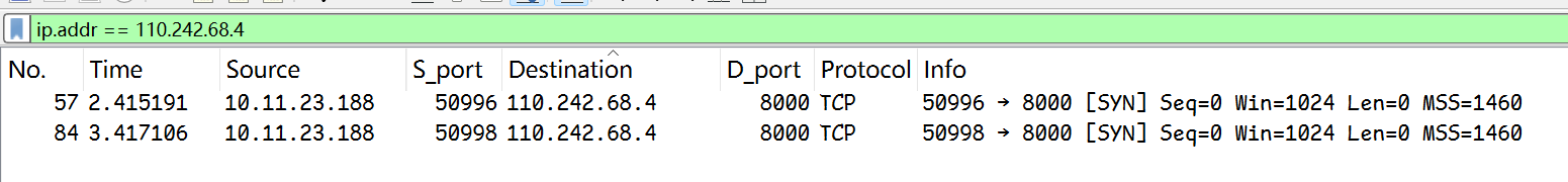 nmap 主动探活