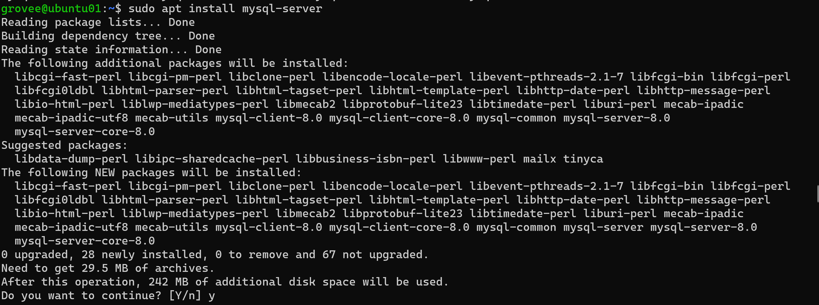 AWS Ubuntu22.04安装Mysql及配置远程连接、SCP上传文件