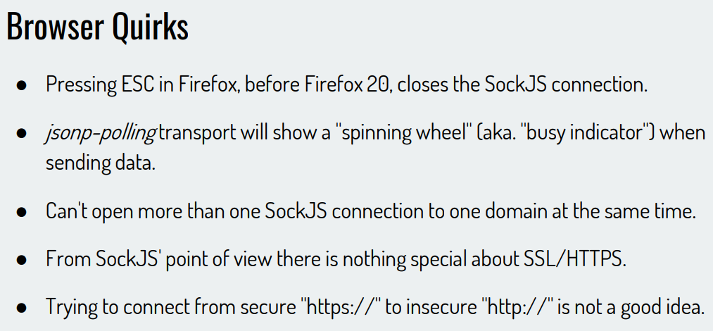 WebSocket与Sock.js介绍