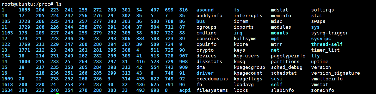 Linux /proc和/sys