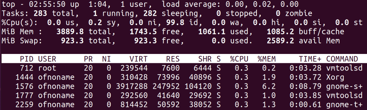 linux 基础（10）进程管理