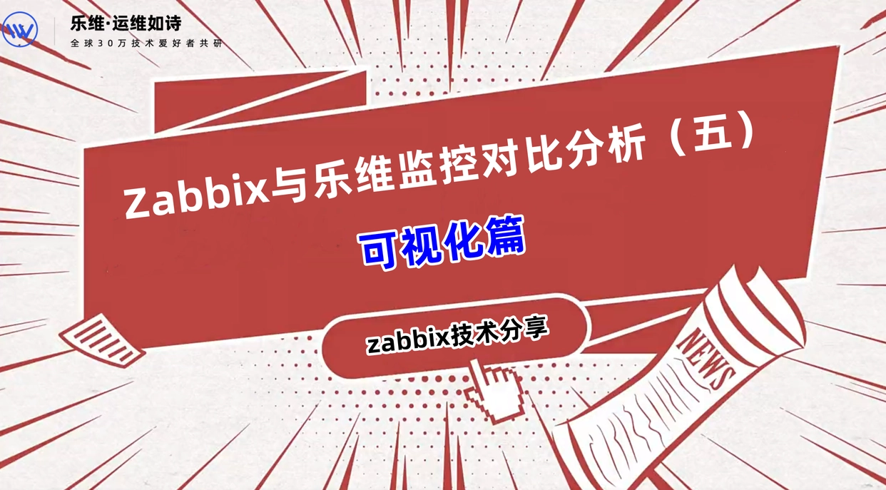 Zabbix与乐维监控对比分析（五）——可视化篇