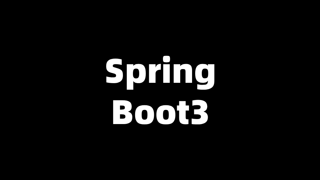 SpringBoot3之Web编程