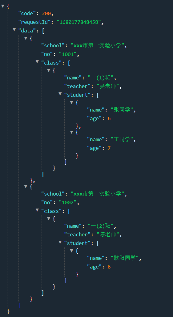 JSON多层嵌套复杂结构数据扁平化处理转为行列数据