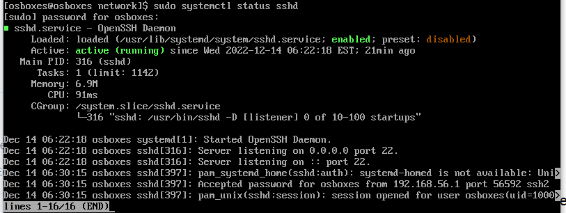 Archlinux установка sshd service