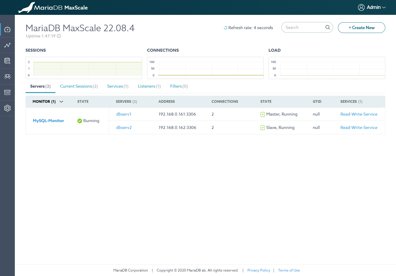 MariaDB MaxScale mysql8 Ejiyuan 