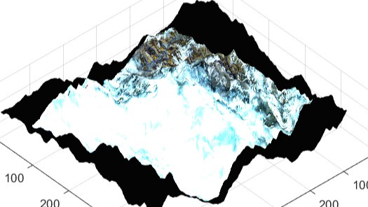 【matlab地理】1.1.Landsat4-5影像模拟三维地形图