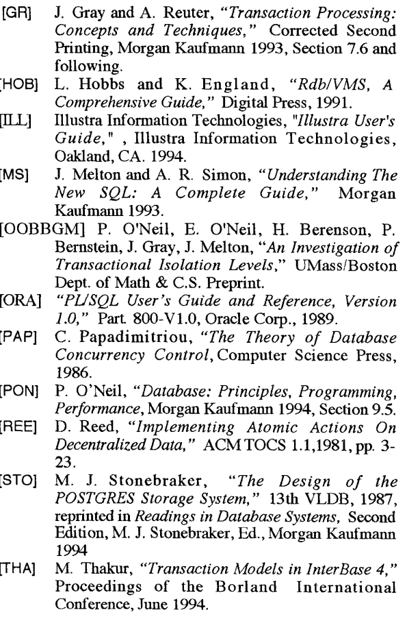 A Critique of ANSI SQL Isolation Levels.18695069