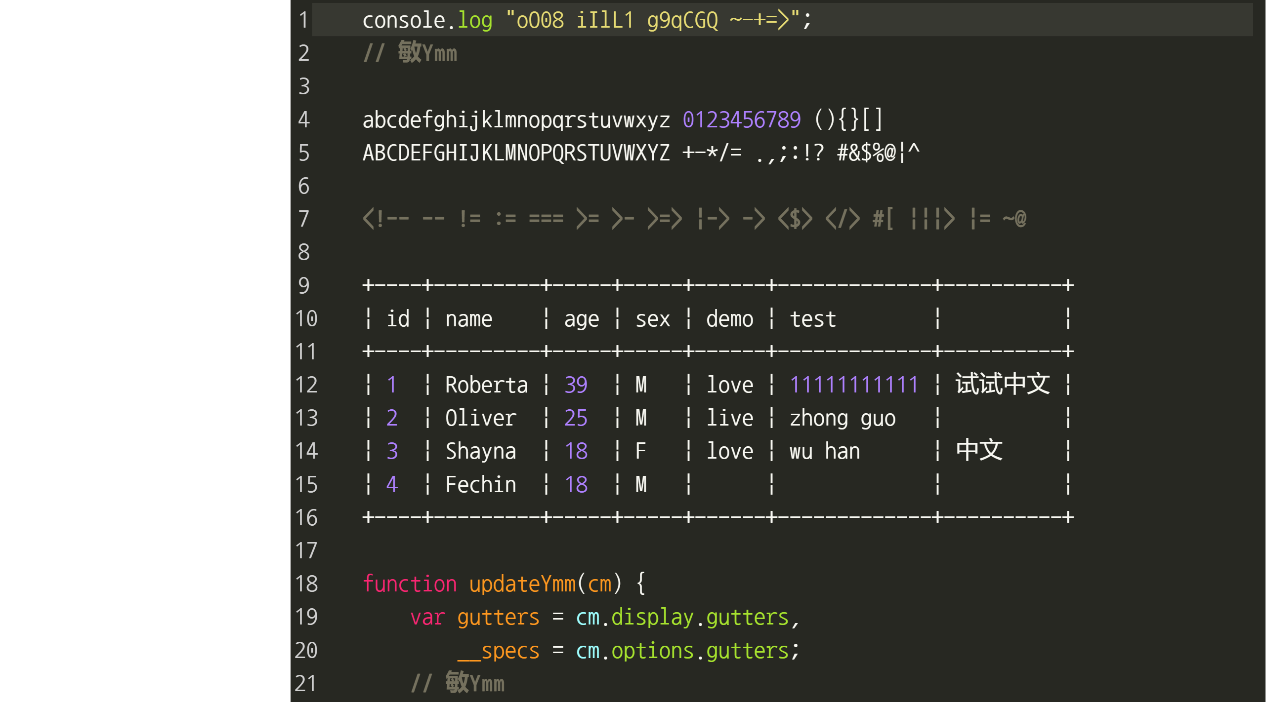 Nanum Gothic Coding