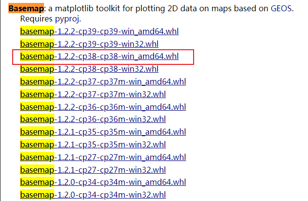 basemap下载