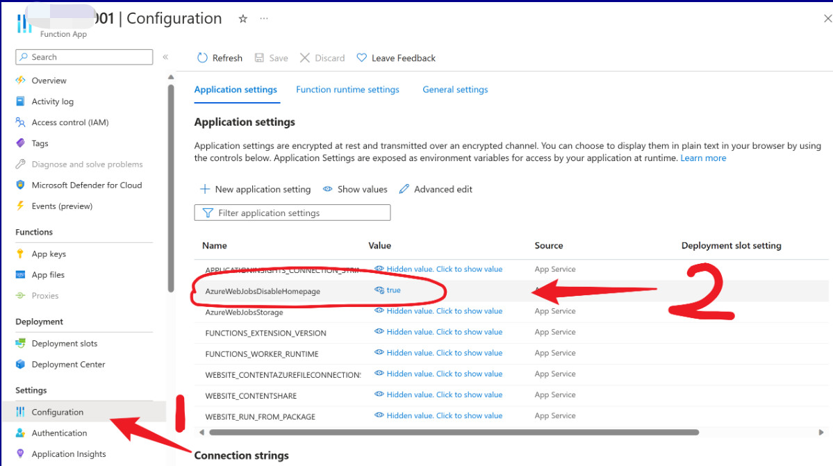 【Azure Function App】如何修改Azure函数应用的默认页面呢？