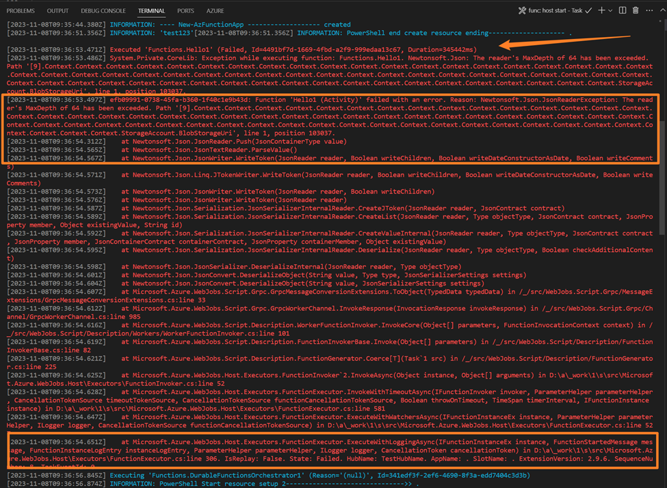 【Azure Durable Function】PowerShell Activity 函数遇见 Newtonsoft.Json ...