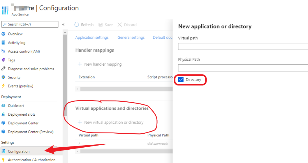 【Azure App Service】同一个App Service下创建多个测试站点的方式