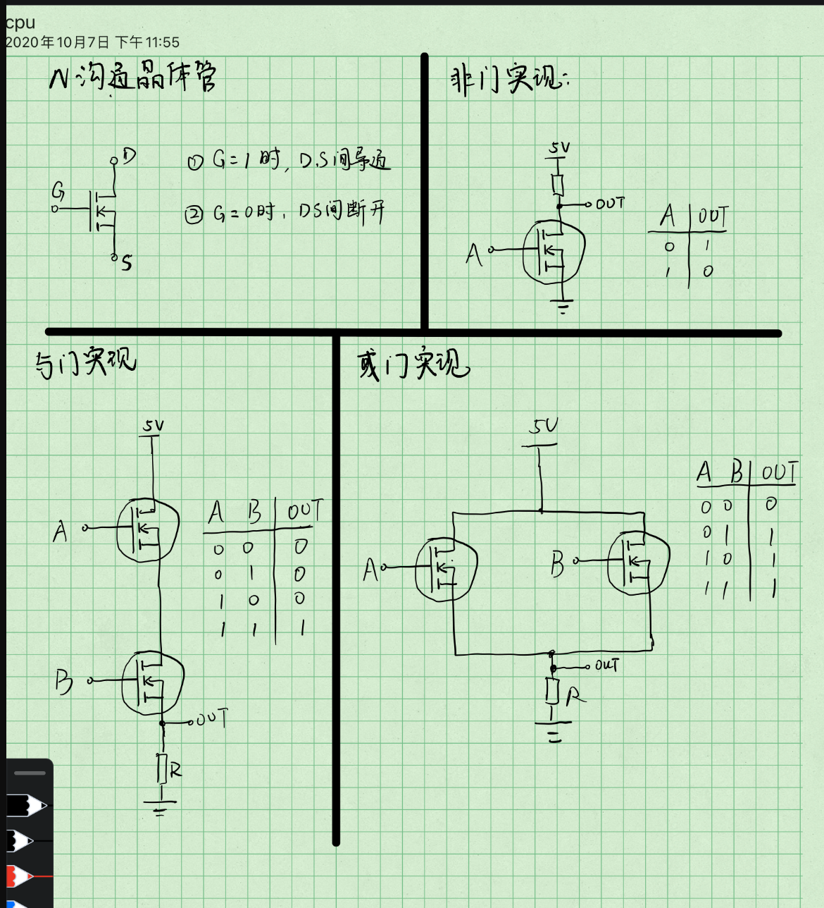 从逻辑门到 CPU-小白菜博客