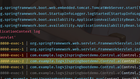 在项目中使用log4j2.xml需要的配置