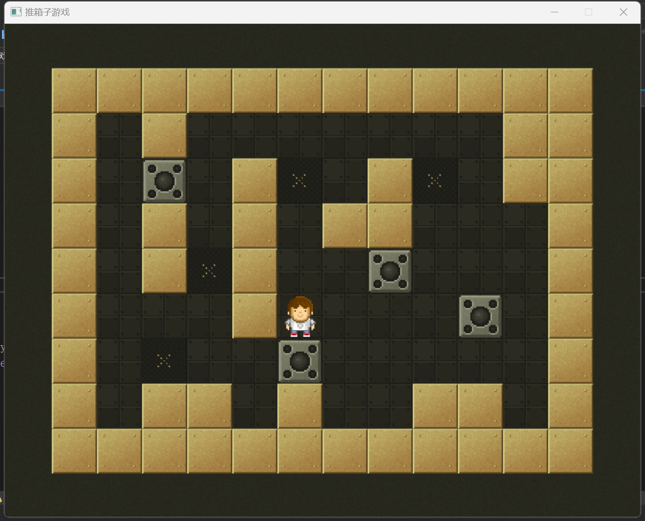 C/C++项目实战-推箱子小游戏