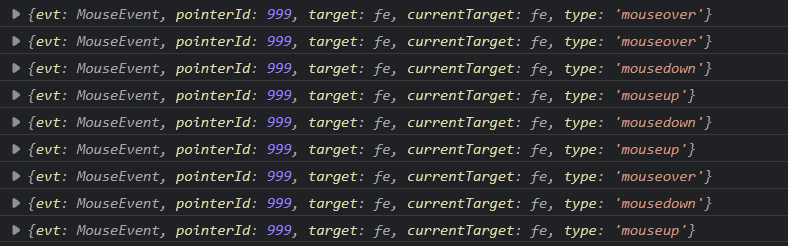 多个事件同时触发
