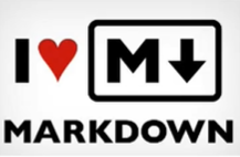 I love Markdown