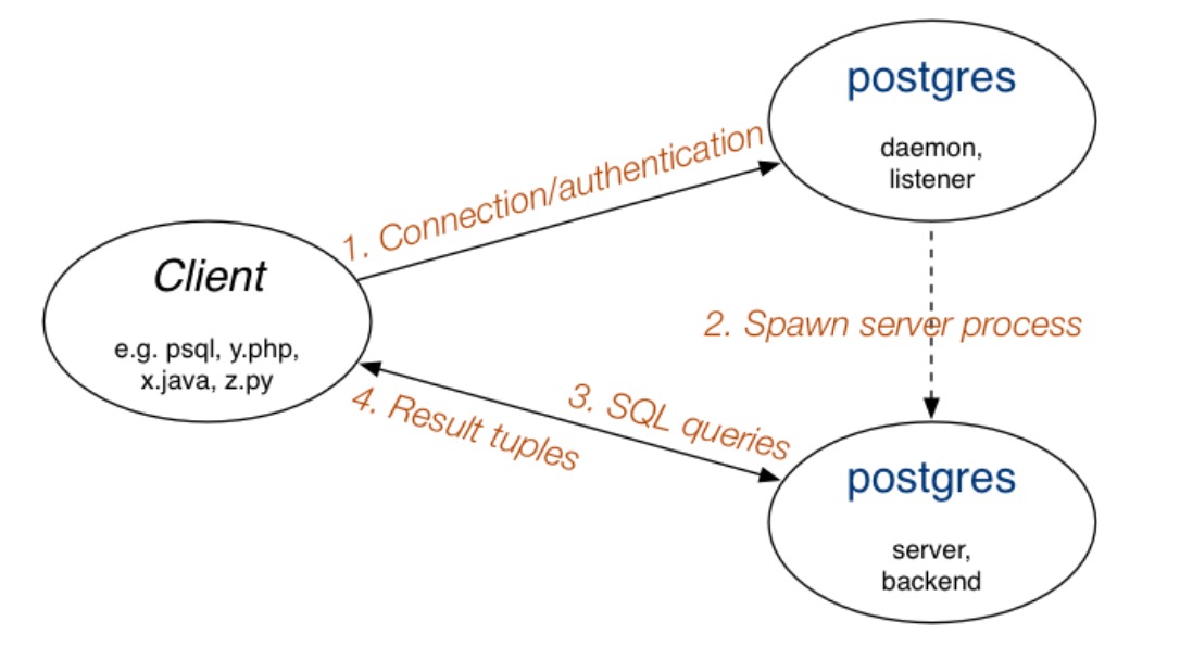 Client:server architecture