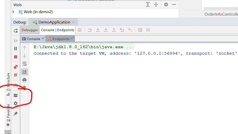 IDEA debug提示Connected to the target VM, address: '127.0.0.1:xxxxx', transport: 'socket'的原因 