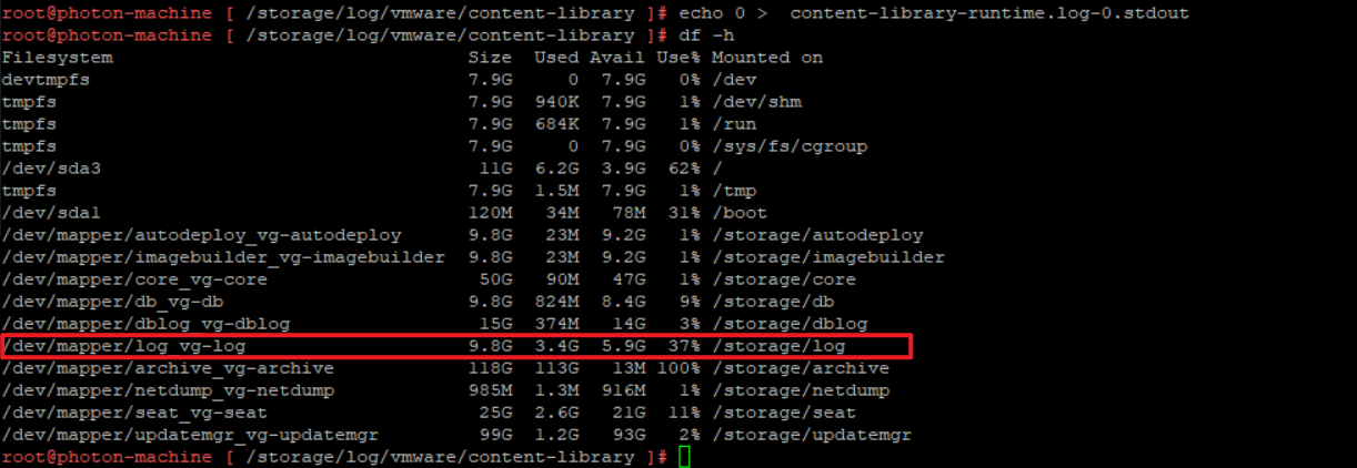 vCenter报错：Log Disk Exhaustion on 10