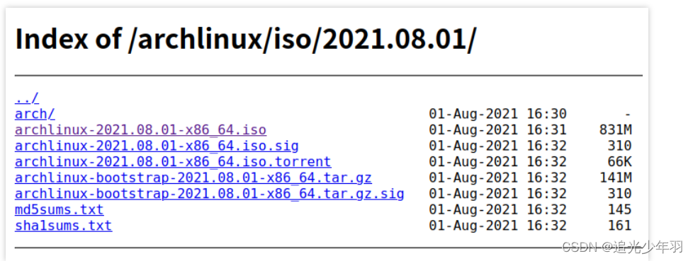 archLinux虚拟机安装