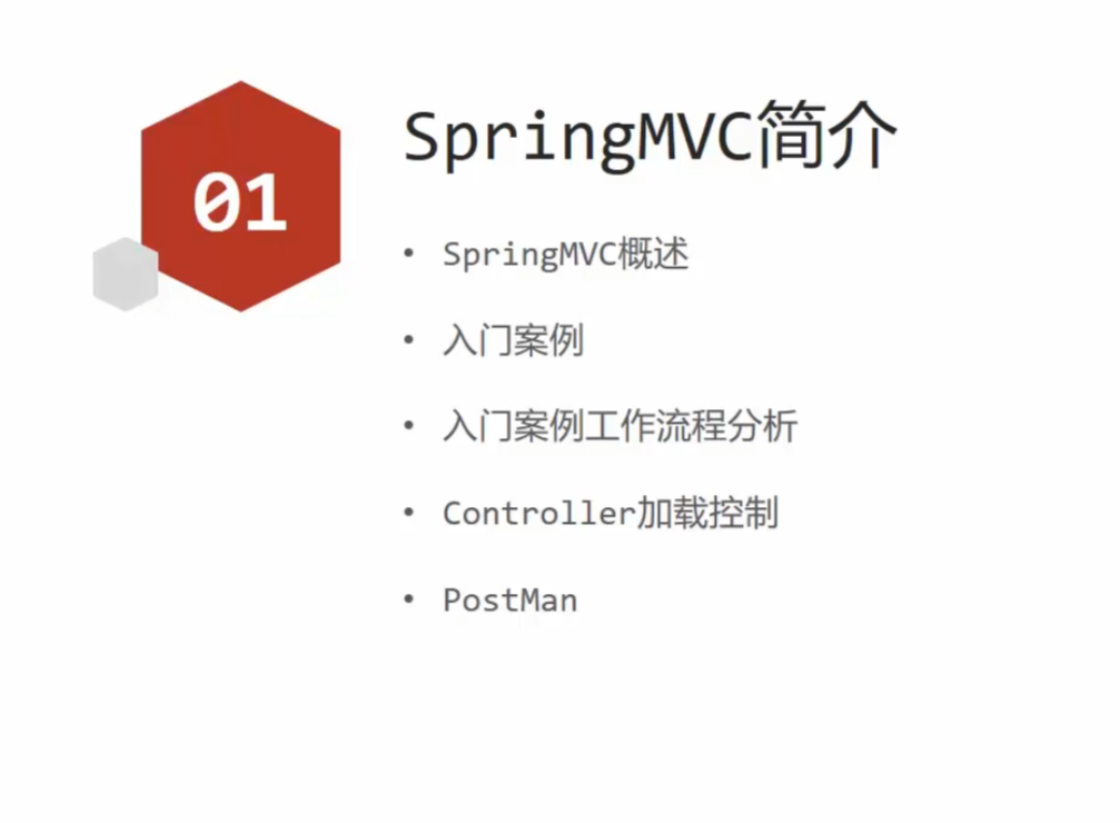springMVC入门知识点总结-小白菜博客
