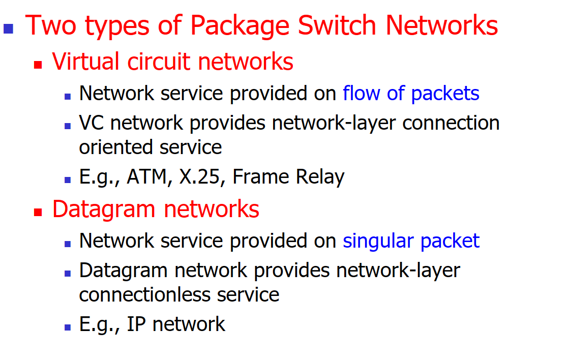 計網學習筆記六 Network Layer Overview