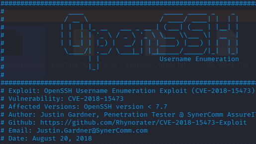 避坑版-OpenSSH 用户名枚举漏洞（CVE-2018-15473）
