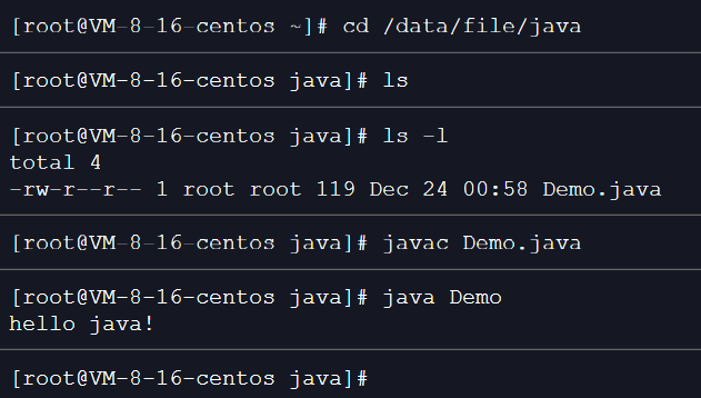 执行java文件后打印hello java! 执行java文件后打印hello java!