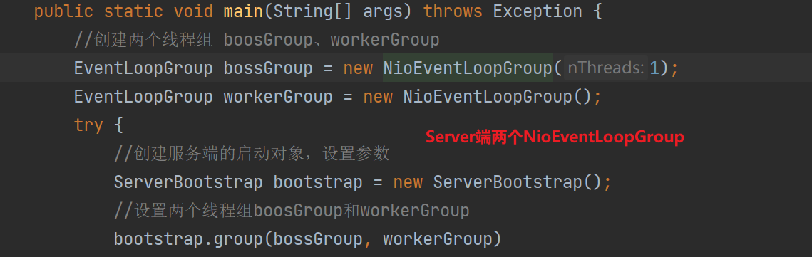 Netty源码学习1——NioEventLoopGroup的初始化-小白菜博客