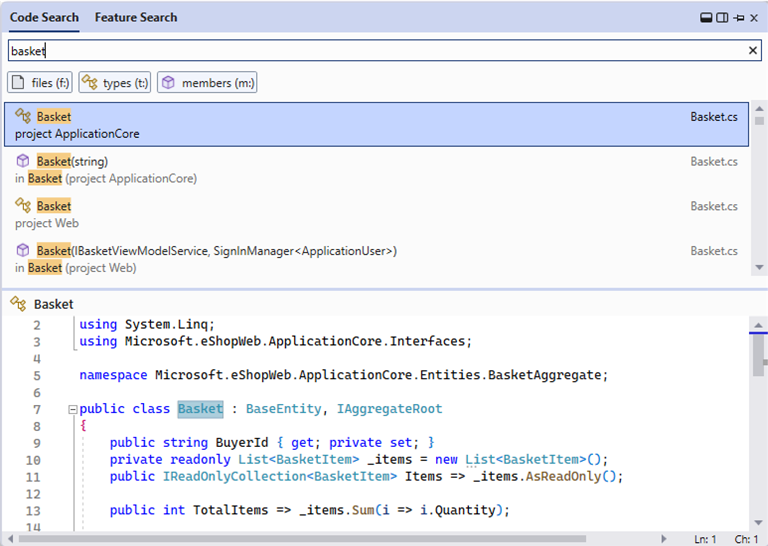 【译】All-In-One Search 在 Visual Studio 17.6 中可用