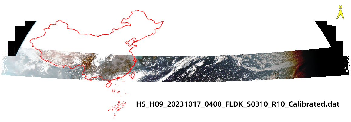 ENVI55扩展工具：Himawari FLDK HSD 数据读取与处理工具