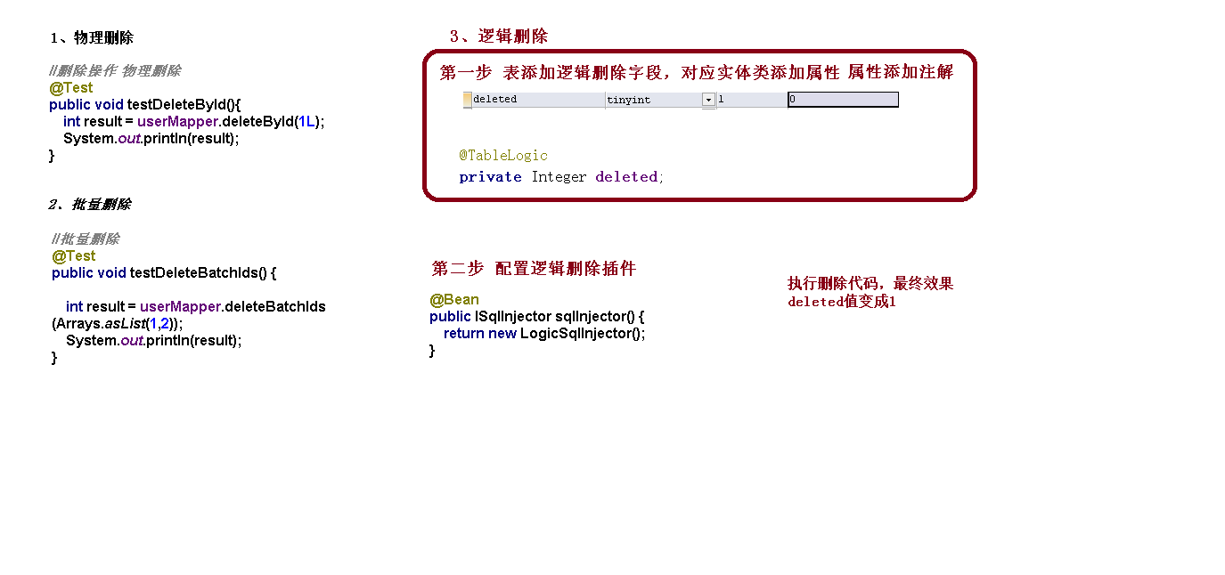 12 mp实现逻辑删除功能