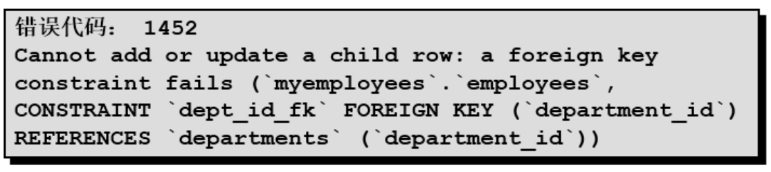 更新中的数据完整性错误