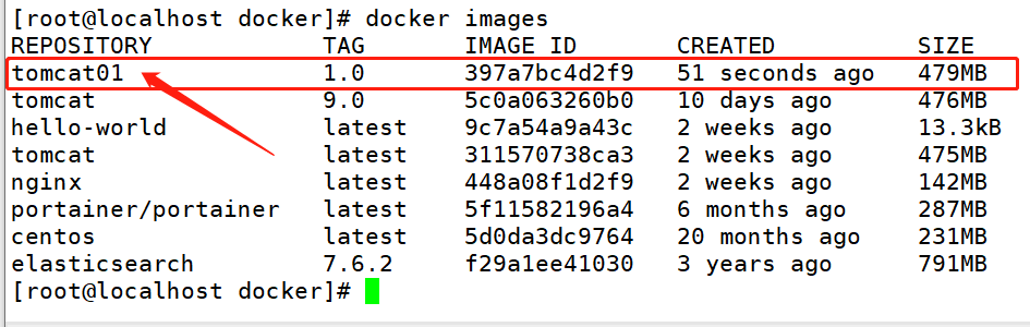 7、docker-commit镜像、将容器打包成一个镜像