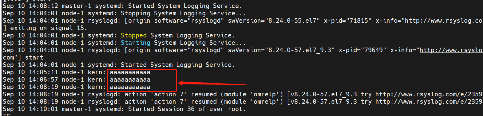 rsyslog配置（服务端、客户端）-relp协议转发